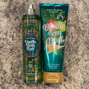 Bath & Body Works vanilla bean Noel